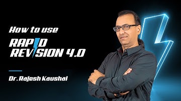 How to Efficiently Use RR 4.0 by Dr. Rajesh Kaushal | NEET PG, FMGE, INI-CET