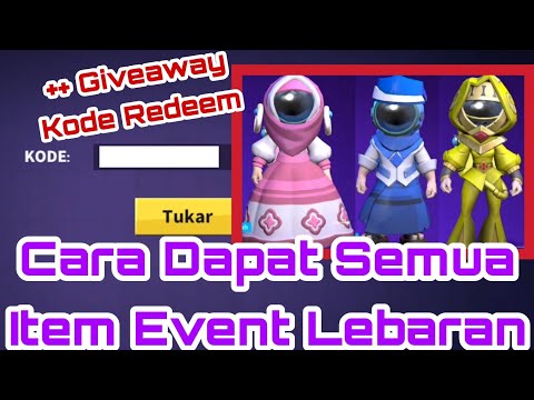 Giveaway Kode Redem Gratis!!! + Tutorial Cara Dapat Semua Item Event Lebaran!! - Super Sus Indonesia