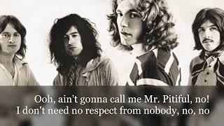 Led Zeppelin - The Crunge - Lyrics