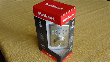 Kwikset 264 Electronic Deadbolt Installation