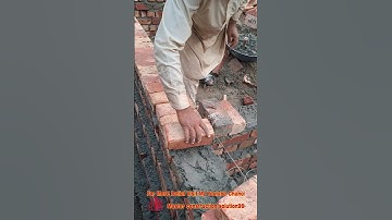 how to header layer laying brick work
