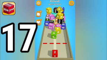 Chain Cube: 2048 3D - Gameplay Walkthrough Part 17 (Android, iOS)