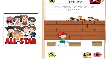 Brain test all star level 210 he wants to watch the parade || walkthrough solution