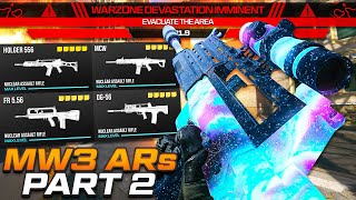 GETTING a NUKE with EVERY GUN in WARZONE! ☢️ MW3 ARs - (HOLGER 556, MCW, DG-56, FR 5.56)