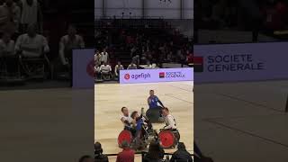 Wheelchair Rugby is BRUTAL! #Shorts