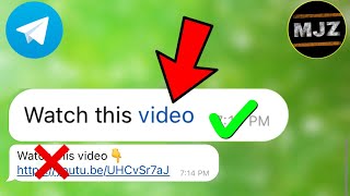 How to embed links in texts | how to add links inside a text message |Telegram screenshot 4