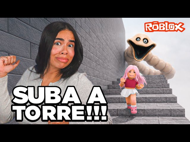 SUBA A TORRE DO VERME MAIS VIRAL DO ROBLOX