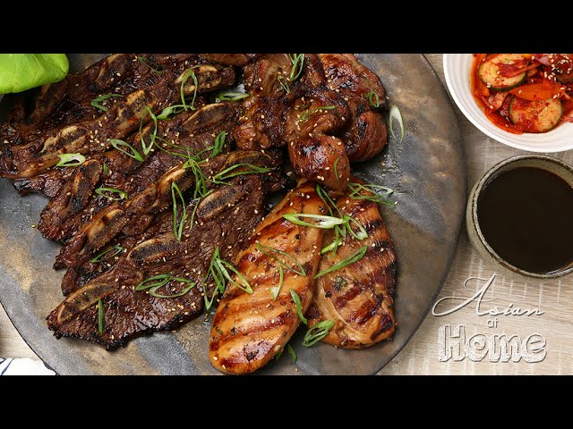 Galbi (Kalbi) Korean Marinated Rib BBQ | Seonkyoung Longest