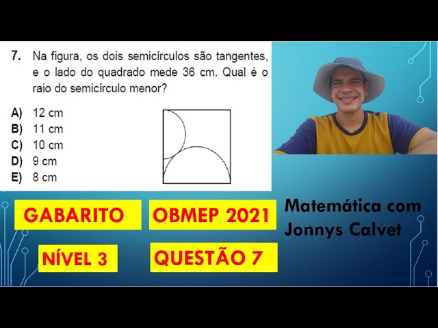 Obmep - Segunda-feira é dia de resolver o desafio #OBMEP! 🤪 Resolva o  quebra-cabeça #54, na figura abaixo, e envie sua resposta para:  ciencia@impa.br. Não esqueça de incluir seu nome, a cidade