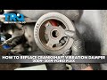 How to Replace Crankshaft Vibration Damper 2009-2019 Ford Flex