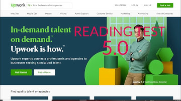 UPWORK READING TEST 2020 GET 5 OUT OF 5
