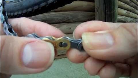 How to install a SRAM Powerlink (not suitable for PowerLOCKS)