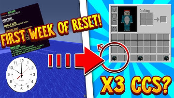 FIRST WEEK OF JUNGLE PLANET RESET *OPENING SO MANY CCS * + JOINING A ADMIN FACTION! | CosmicPvP