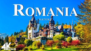 ROMANIA 8K • Beautiful Scenery, Relaxing Music & Nature Drone Video in 8K ULTRA HD