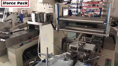 Debugging video for servo motor driven type flow bag packaging machine