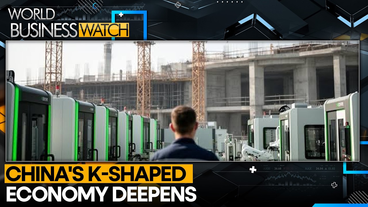 China's K-Shaped Economy Deepens | WION World Business Watch