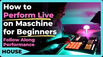 How to Perform Live on Maschine for Beginners [Follow Along Performance]