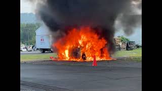 2024 Silverado EV RST fire after Lithium Ion battery explosion