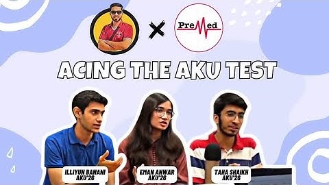 How To Get Into Aga Khan University| MBBS Admission Guide @drhamzaashraf