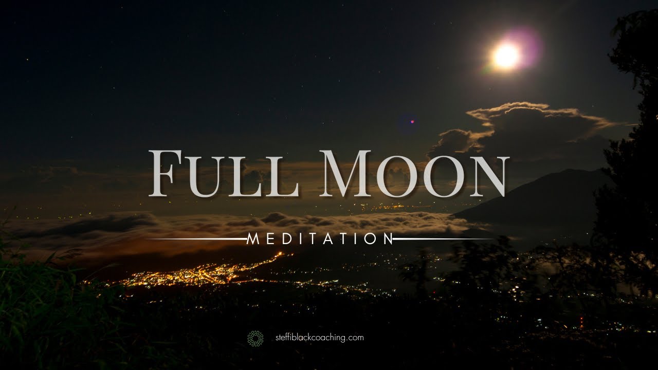Full Moon in Libra Lunar Eclipse: Guided Meditation #guidedmeditation # ...
