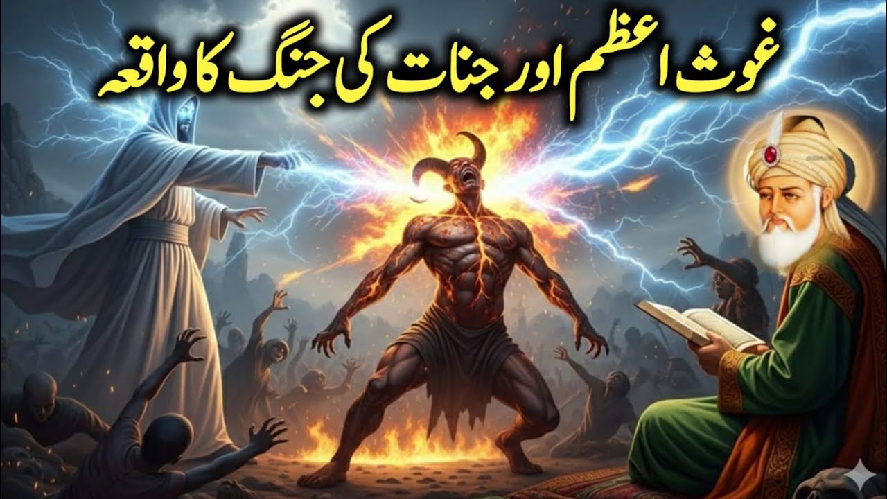 Ghous Pak Aur Jinnat Ki Jang Ka Waqia || Ghous Pak Ki Karamat || Sardar Jinn Ka Waqia || Hijaz Viice