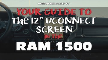 2020 Ram 1500 12" UConnect Screen Walkthrough - DeWildt Chrysler, Hamilton