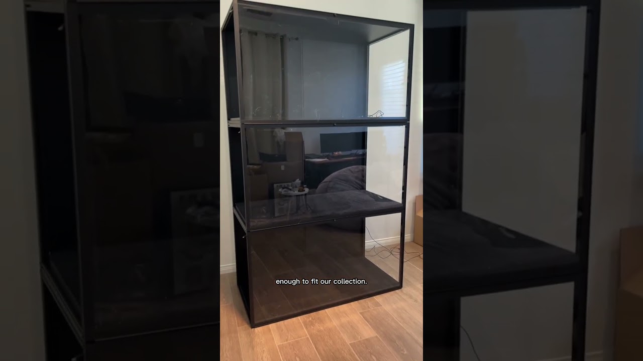 Создаю новую витрину для своей коллекции фигурок! #displaycase #figurecollector #moducase