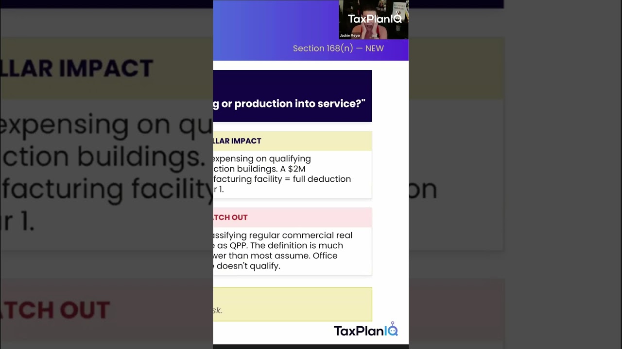 100% Bonus Depreciation on New Buildings in 2025 — And the Business Interest Deduction You're Probab