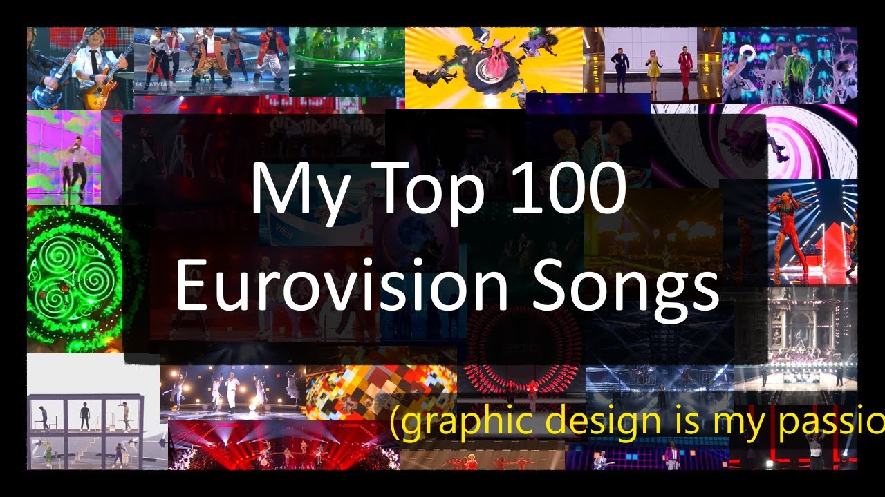 My Top 100 Eurovision Songs (2000 - 2025)