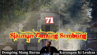 Dongéng Mang Barna. Siluman Gunung Sembung. eps  71