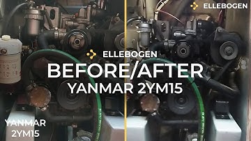 ELLEBOGEN - Yanmar 2YM15 with NEW ENGINE MOUNTS