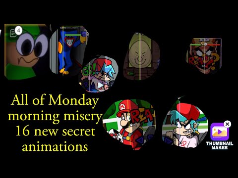 All of Monday morning misery’s 16 new secret animations All of Monday morning misery’s 16 new secret animations