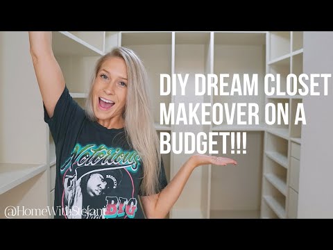 DIY Dream Closet Makeover on a Budget!!! [Part 2] | HomeWithStefani