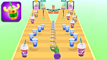 Max Levels Coffee Stack ☕️☕️❤️‍🔥: All Levels Gameplay Walkthrough Android, iOS New UPDATE