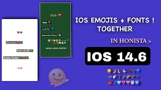 IOS 14.6 Emojis With All Font In Instagram Story ! Using Android ❤️