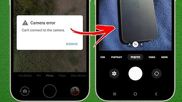 How to Fix Camera Error, Can