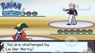 Pokemon SoulSilver [Shiny Only] Walkthrough Part 27 Gym Leader Morty 4th Badge