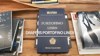 drapers portofino linen