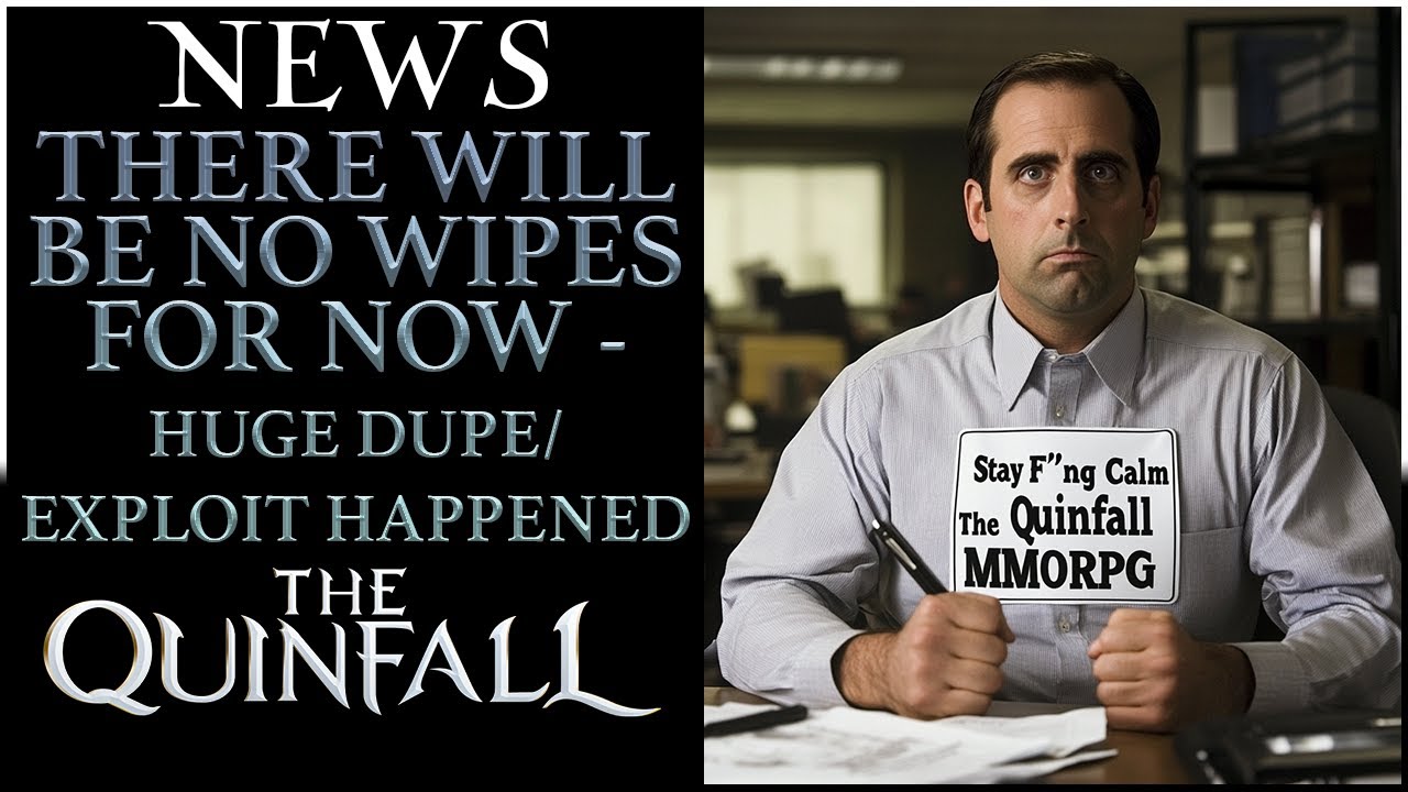 The Economy Got BLOWN UP Last Night | Quinfall MMO | No Wipes Planned Confirmed | Huge Exploit/Dupe