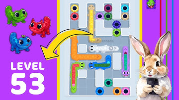 Gecko Out Level 53 Solution Walkthrough