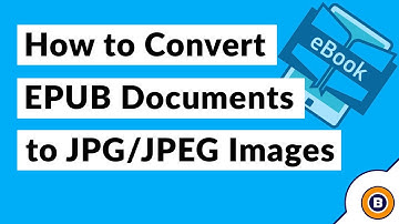 Convert Multiple ePUB Files to JPG Format  - Save eBook to Image