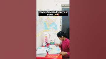 Distraction 👀😔 #shorts #explore #motivation #upsc #study #studywithme #viral #ias