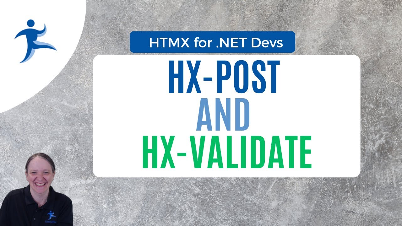 HTMX for .NET Devs - Contact Form - hx-post and hx-validate - YouTube