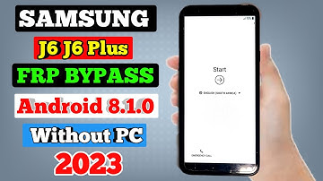 Samsung J6/J6 Plus FRP Bypass 2023 Android 8.1 | Samsung Frp Bypass/Google Account unlock Without PC