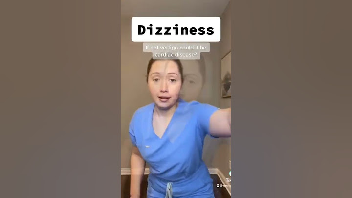 Did you know that dizziness can also be a sign of cardiovascular disease?