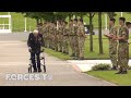 Captain Sir Tom Moore Is Applauded As He Walks Guard Of Honour! 👏 | Forces TV