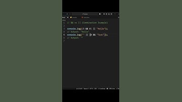 JS && vs || Together 😮 | Understand Short-Circuiting | #short #shortsvideo  #shorts @abhikacode