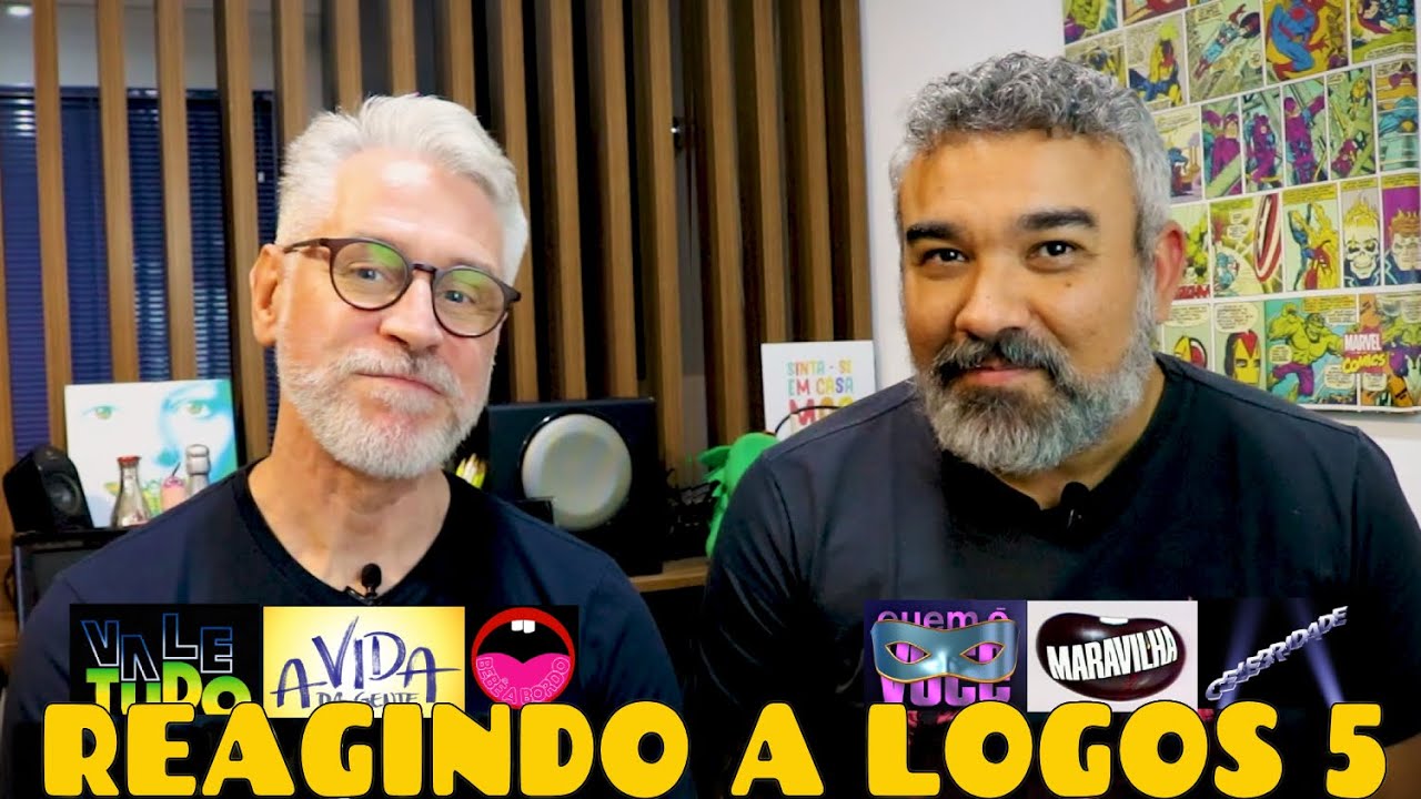 REAGINDO A LOGOS DE NOVELAS #5
