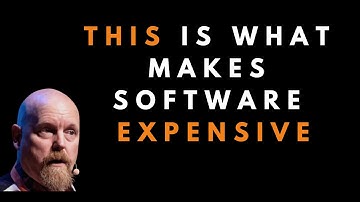 What makes software so expensive  - Kent Beck