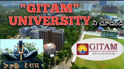 GITAM UNIVERSITY VIEW IN VIZAG.| #ROWDY FRIENDS| STUDIES|